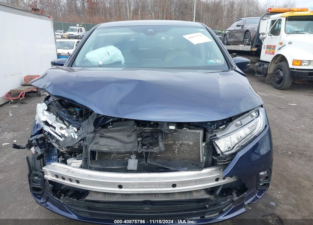 2022 HONDA ODYSSEY EX-L VIN: 5FNRL6H7XNB011518