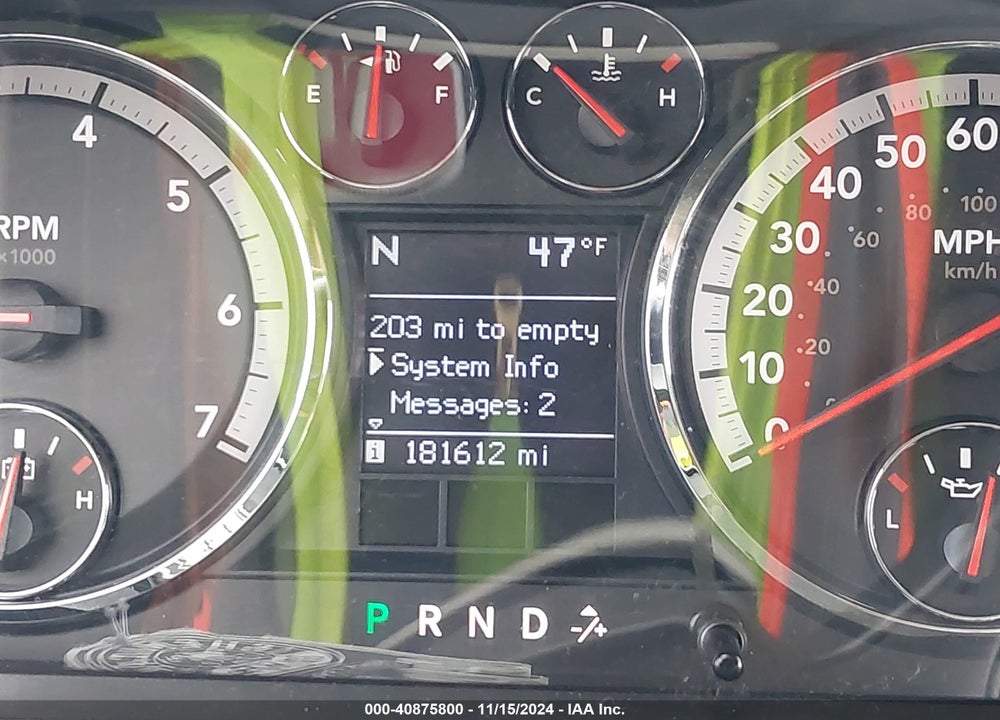 2009 DODGE RAM 1500 VIN: 1D3HV13T69S713199