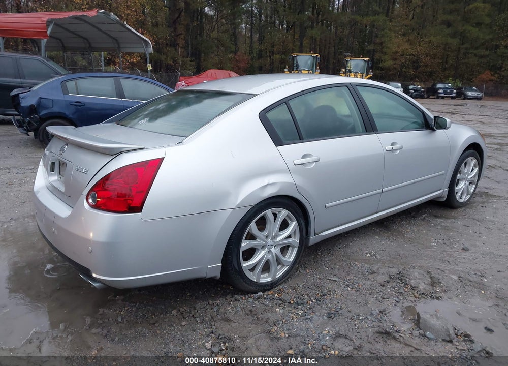 2007 NISSAN MAXIMA 3.5 SE VIN: 1N4BA41E87C861643