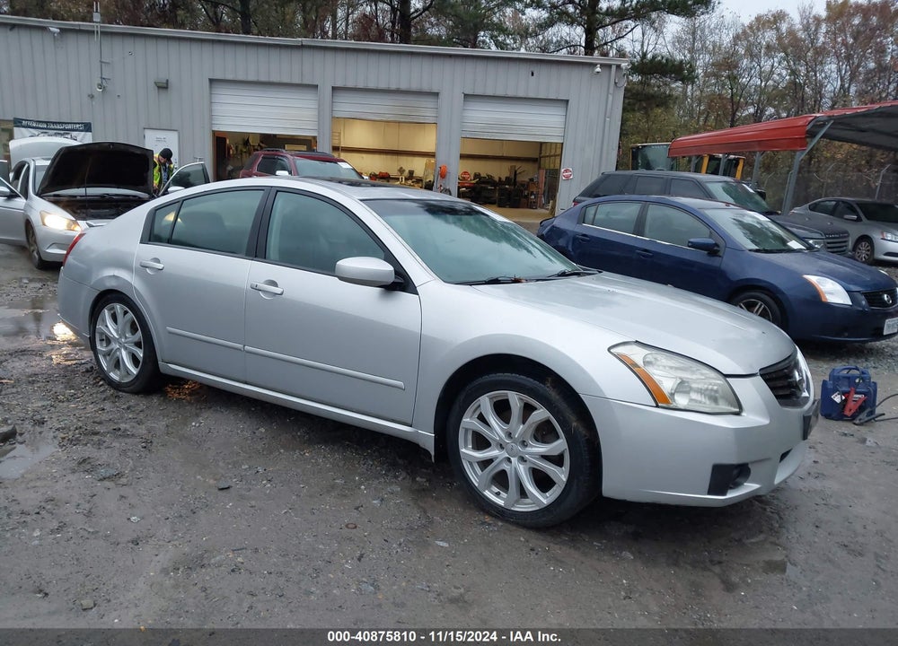 2007 NISSAN MAXIMA 3.5 SE VIN: 1N4BA41E87C861643