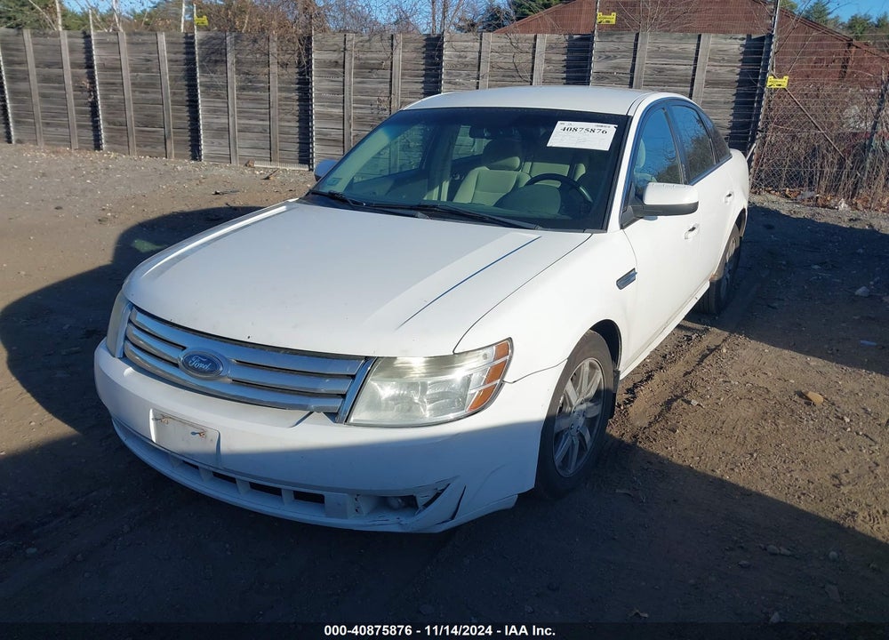 2008 FORD TAURUS SEL VIN: 1FAHP24WX8G173400