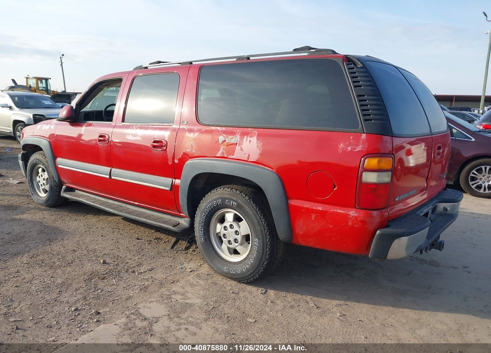 2002 CHEVROLET SUBURBAN 1500 LT VIN: 3GNFK16Z32G168110