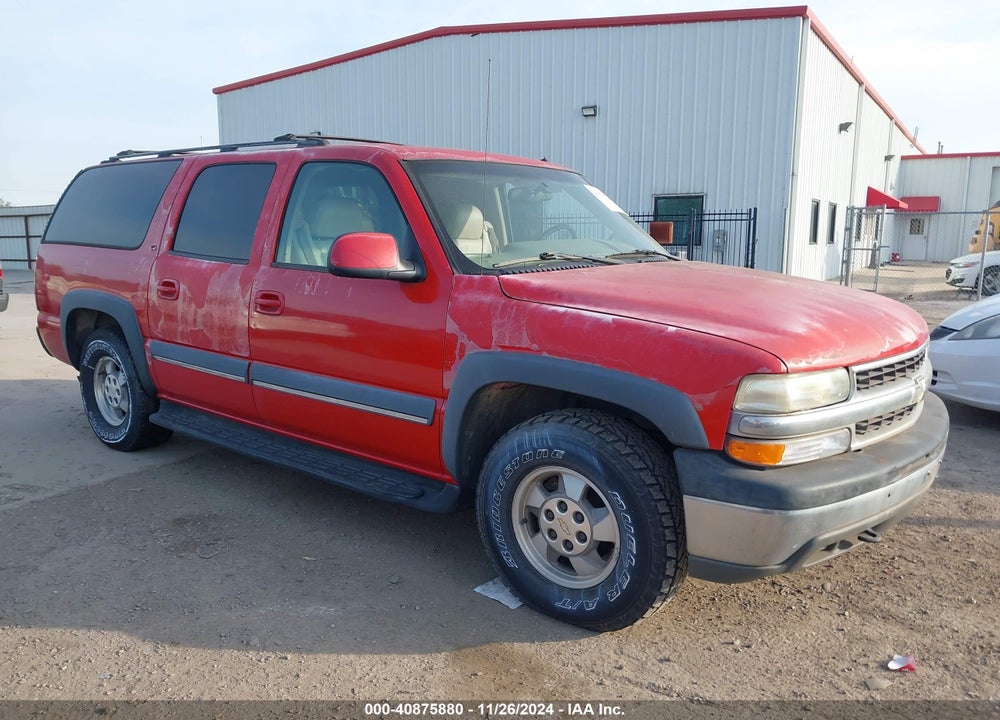 2002 CHEVROLET SUBURBAN 1500 LT VIN: 3GNFK16Z32G168110