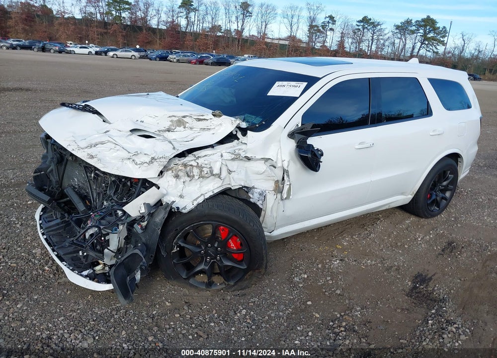 2021 DODGE DURANGO SRT HELLCAT AWD VIN: 1C4SDJH97MC740879