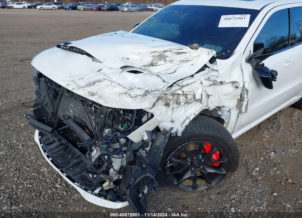 2021 DODGE DURANGO SRT HELLCAT AWD VIN: 1C4SDJH97MC740879