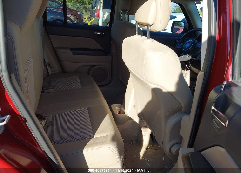 2012 JEEP PATRIOT LATITUDE VIN: 1C4NJPFB2CD707098