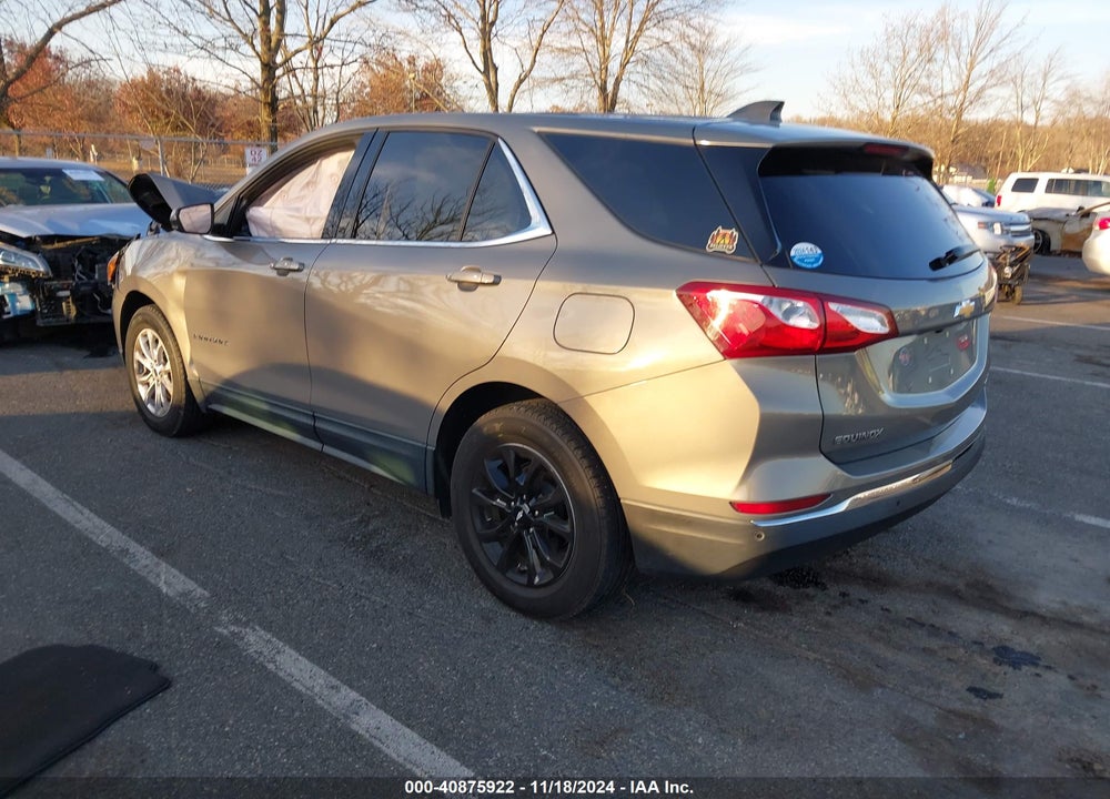 2019 CHEVROLET EQUINOX LT VIN: 3GNAXUEV2KS554798