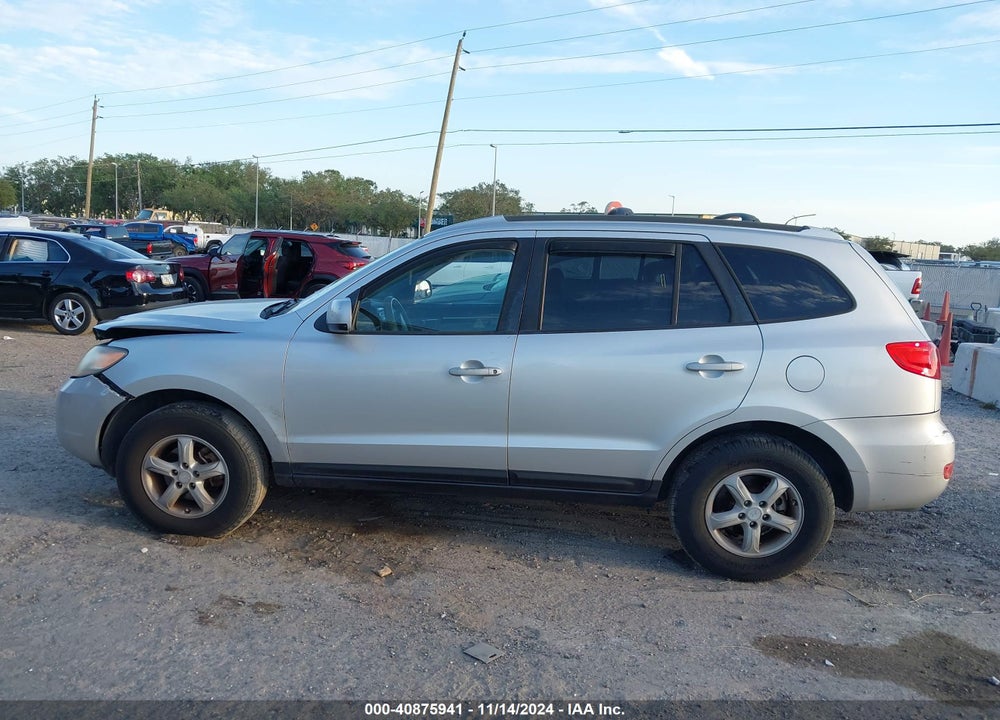 2007 HYUNDAI SANTA FE GLS VIN: 5NMSG73D17H105183