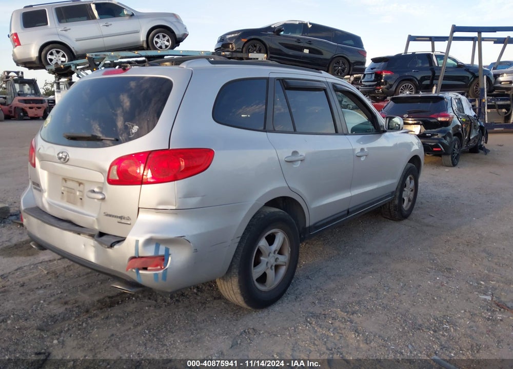 2007 HYUNDAI SANTA FE GLS VIN: 5NMSG73D17H105183