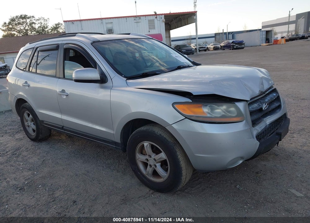 2007 HYUNDAI SANTA FE GLS VIN: 5NMSG73D17H105183