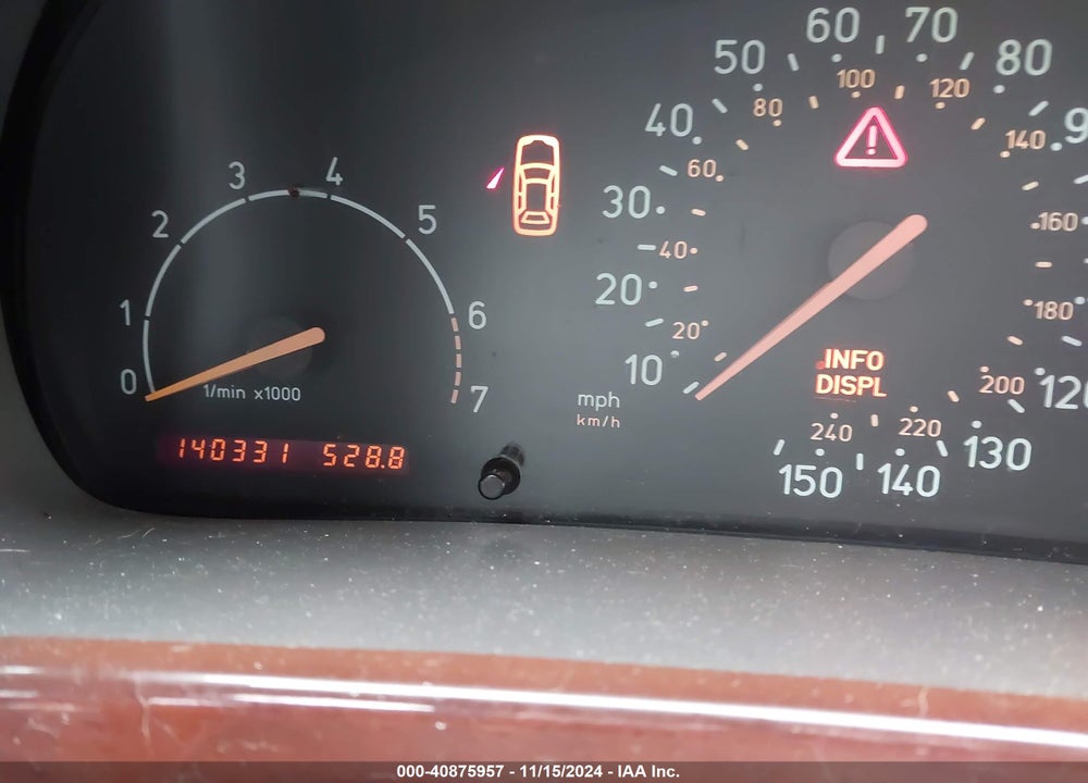 2000 SAAB 9-5 SE V6T VIN: YS3EF48Z1Y3057292