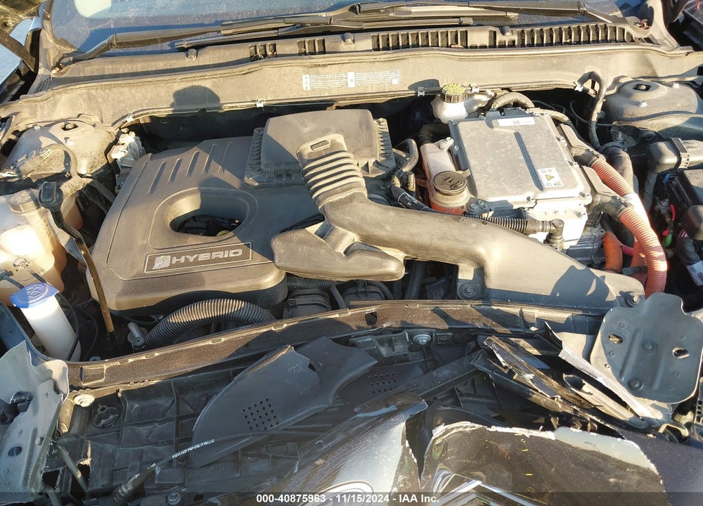 2019 FORD FUSION HYBRID SE VIN: 3FA6P0LUXKR222672