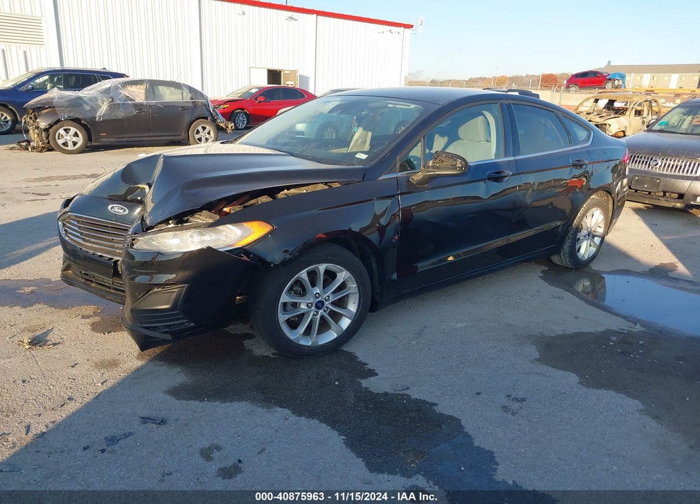 2019 FORD FUSION HYBRID SE VIN: 3FA6P0LUXKR222672