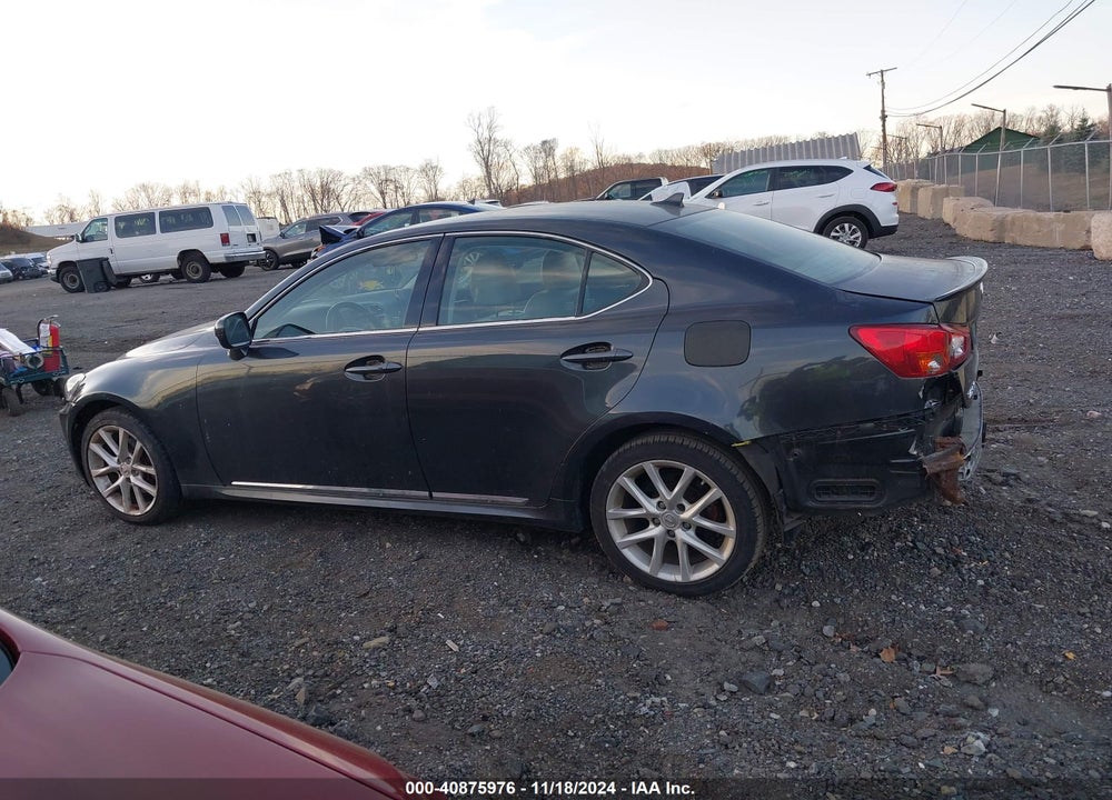 2008 LEXUS IS 250 VIN: JTHCK262485016047