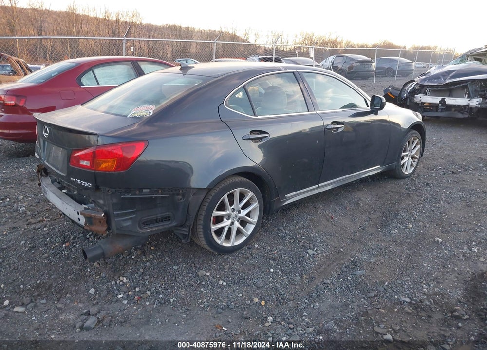 2008 LEXUS IS 250 VIN: JTHCK262485016047