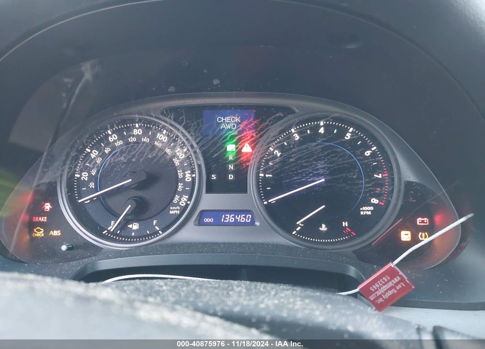2008 LEXUS IS 250 VIN: JTHCK262485016047