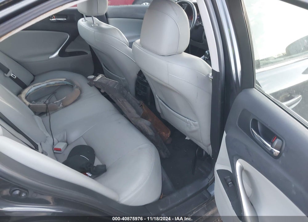2008 LEXUS IS 250 VIN: JTHCK262485016047