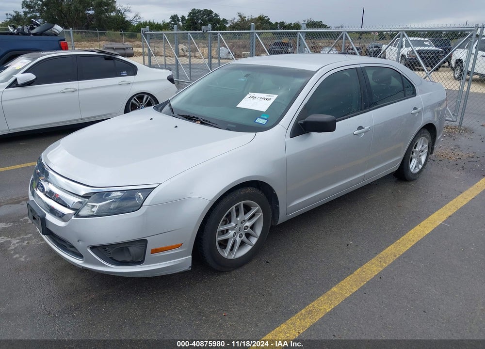 2011 FORD FUSION S VIN: 3FAHP0GA3BR210713