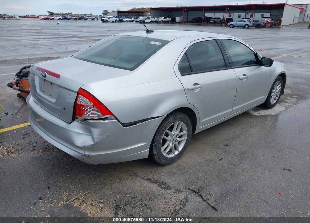 2011 FORD FUSION S VIN: 3FAHP0GA3BR210713