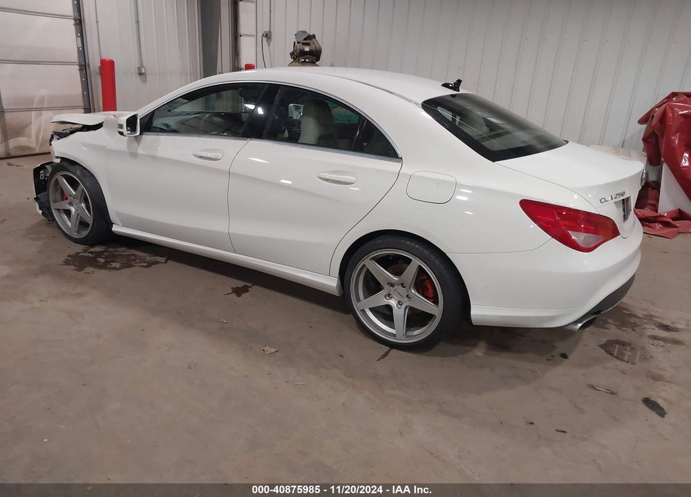 2016 MERCEDES-BENZ CLA 250 VIN: WDDSJ4GB8GN350418