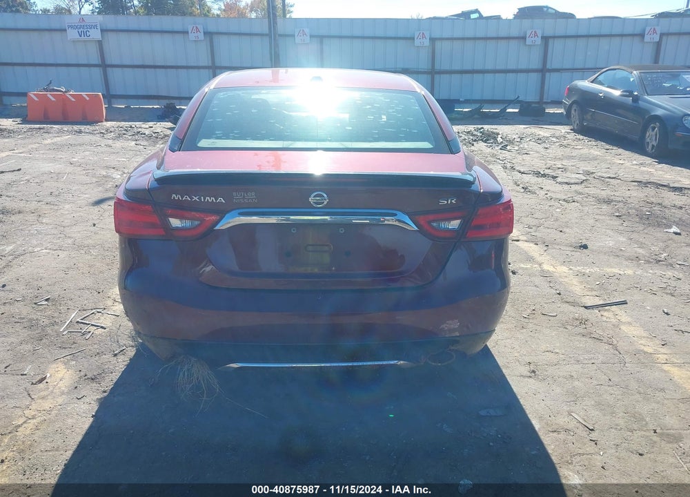 2017 NISSAN MAXIMA 3.5 SR VIN: 1N4AA6AP4HC417279