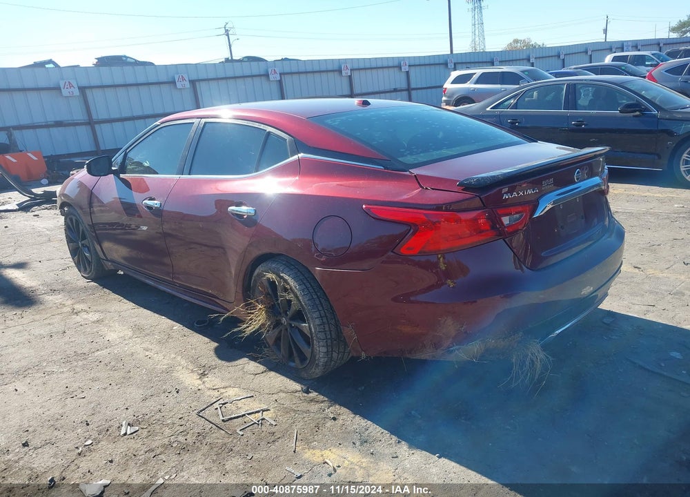 2017 NISSAN MAXIMA 3.5 SR VIN: 1N4AA6AP4HC417279