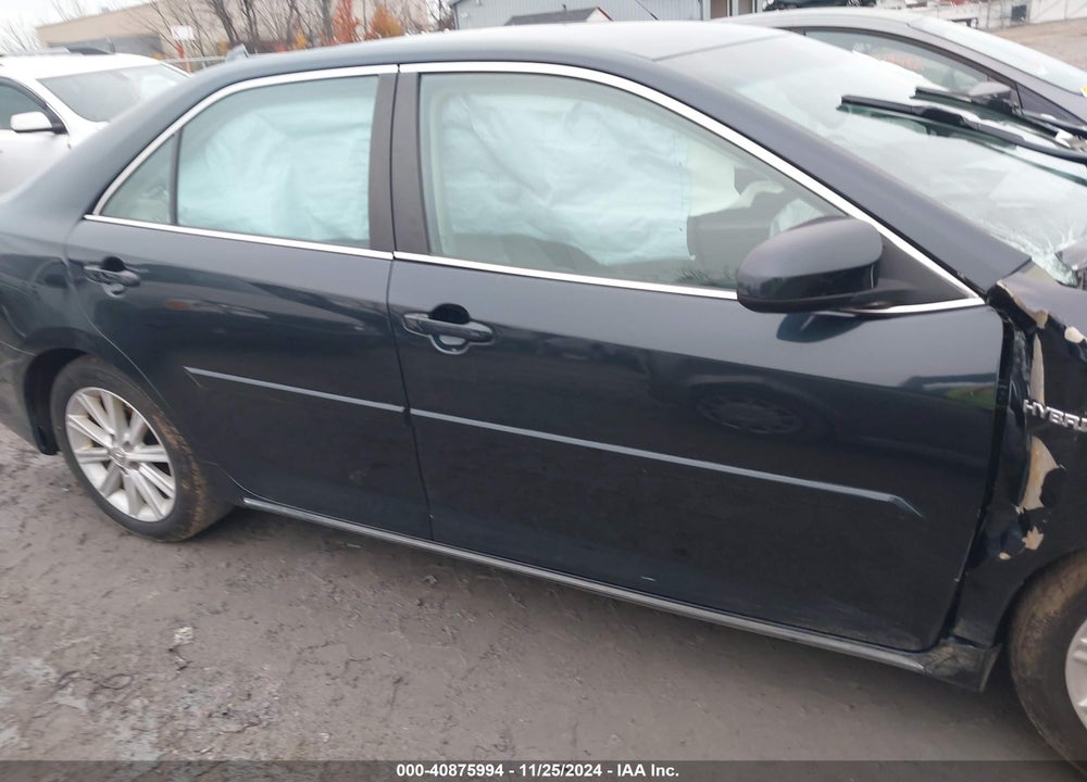 2014 TOYOTA CAMRY HYBRID XLE VIN: 4T1BD1FK8EU123245