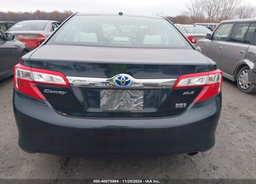 2014 TOYOTA CAMRY HYBRID XLE VIN: 4T1BD1FK8EU123245