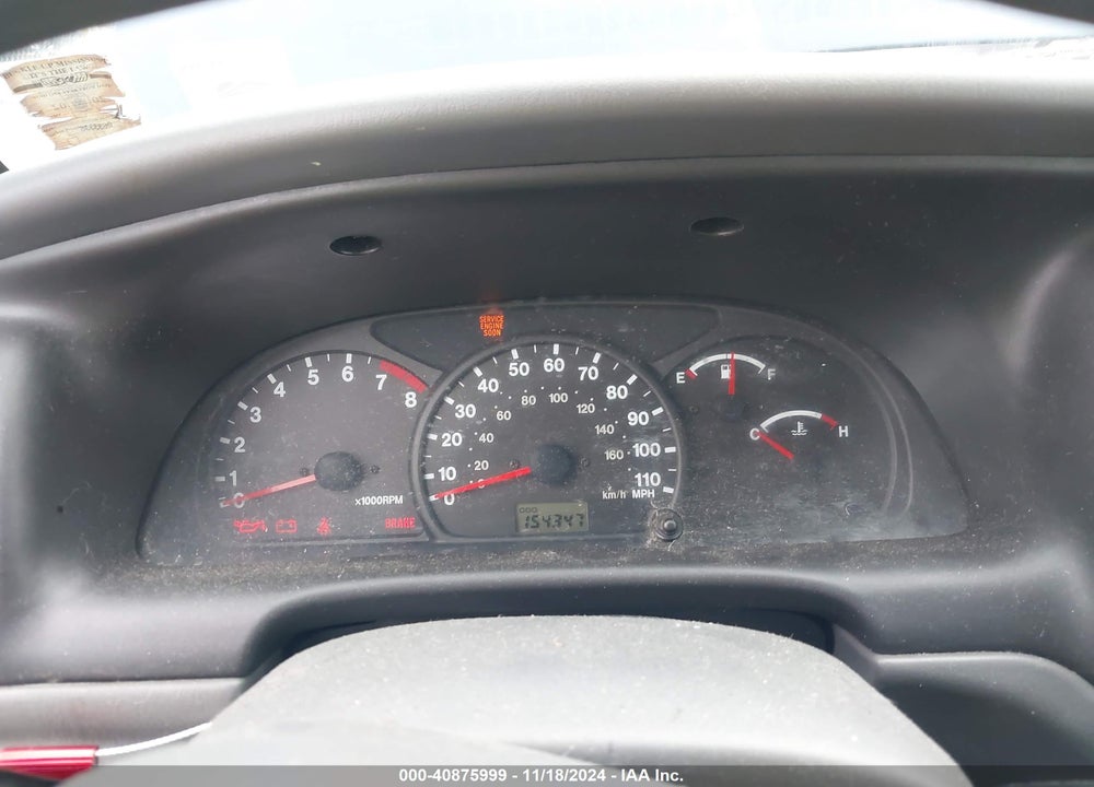 2002 CHEVROLET TRACKER HARD TOP LT VIN: 2CNBE634826906026