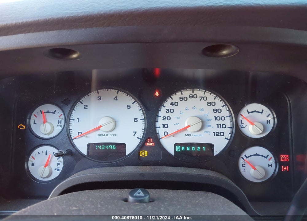 2005 DODGE RAM 1500 SLT/LARAMIE VIN: 1D7HU18D45S259838