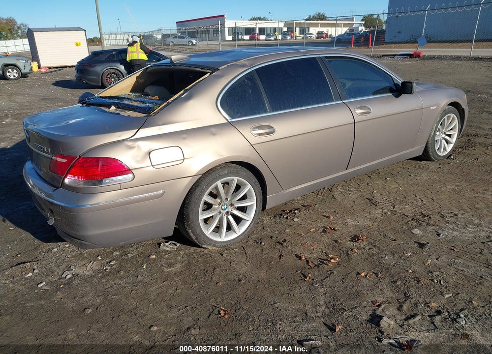 2007 BMW 750LI VIN: WBAHN835X7DT73802