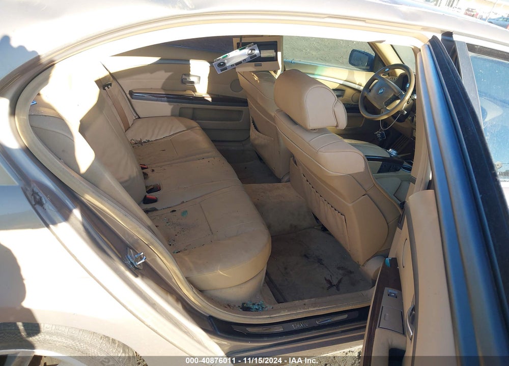 2007 BMW 750LI VIN: WBAHN835X7DT73802