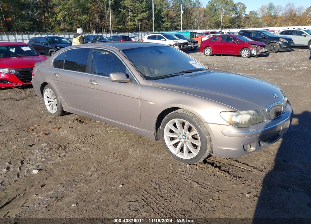2007 BMW 750LI VIN: WBAHN835X7DT73802