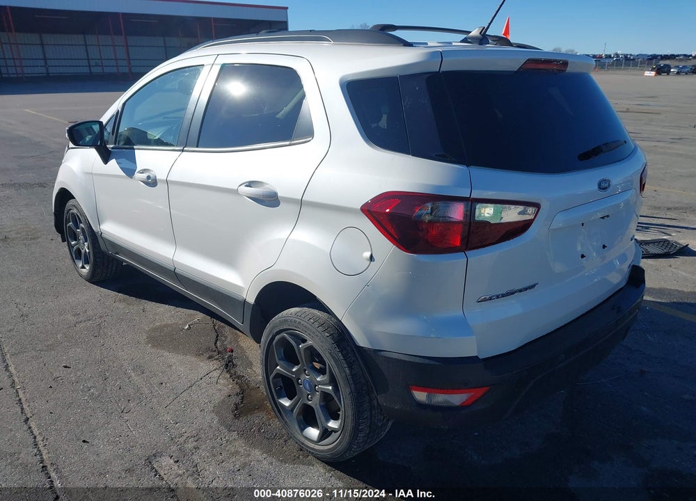2018 FORD ECOSPORT SES VIN: MAJ6P1CL2JC188690