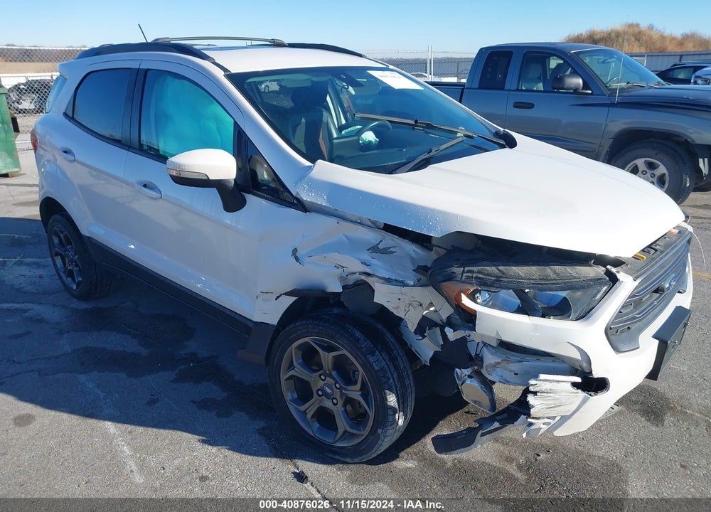 2018 FORD ECOSPORT SES VIN: MAJ6P1CL2JC188690