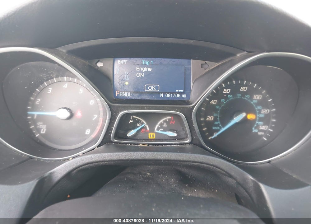 2014 FORD FOCUS SE VIN: 1FADP3K21EL404692