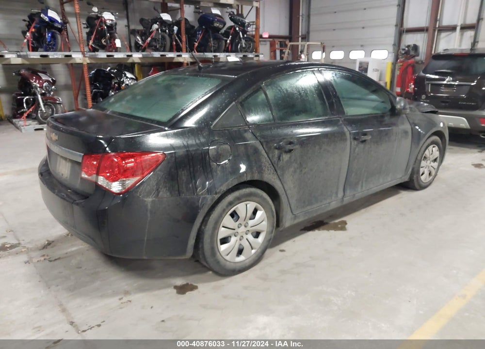 2014 CHEVROLET CRUZE LS MANUAL VIN: 1G1PB5SHXE7407517