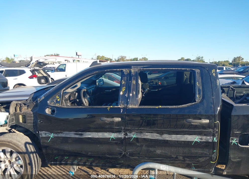 2021 CHEVROLET SILVERADO 1500 2WD SHORT BED CUSTOM VIN: 1GCPWBEK8MZ260473