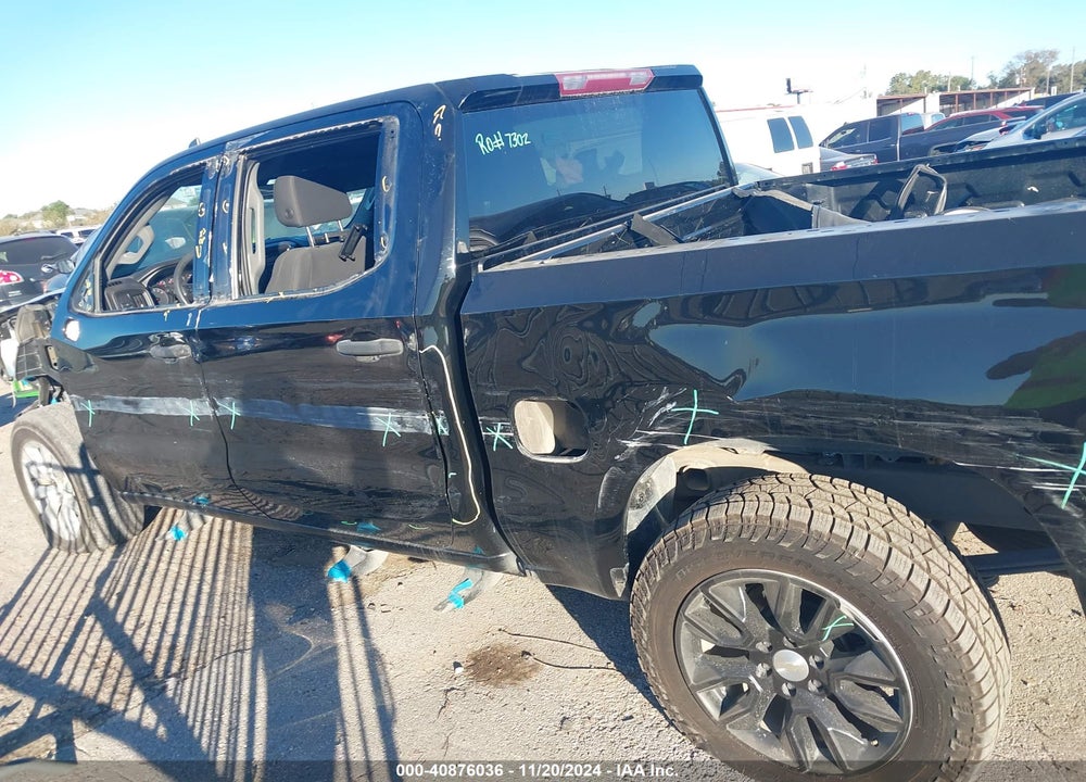 2021 CHEVROLET SILVERADO 1500 2WD SHORT BED CUSTOM VIN: 1GCPWBEK8MZ260473