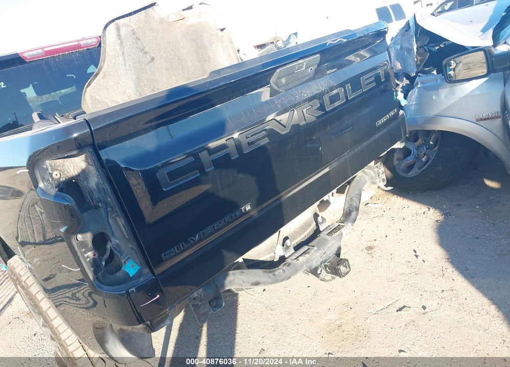 2021 CHEVROLET SILVERADO 1500 2WD SHORT BED CUSTOM VIN: 1GCPWBEK8MZ260473