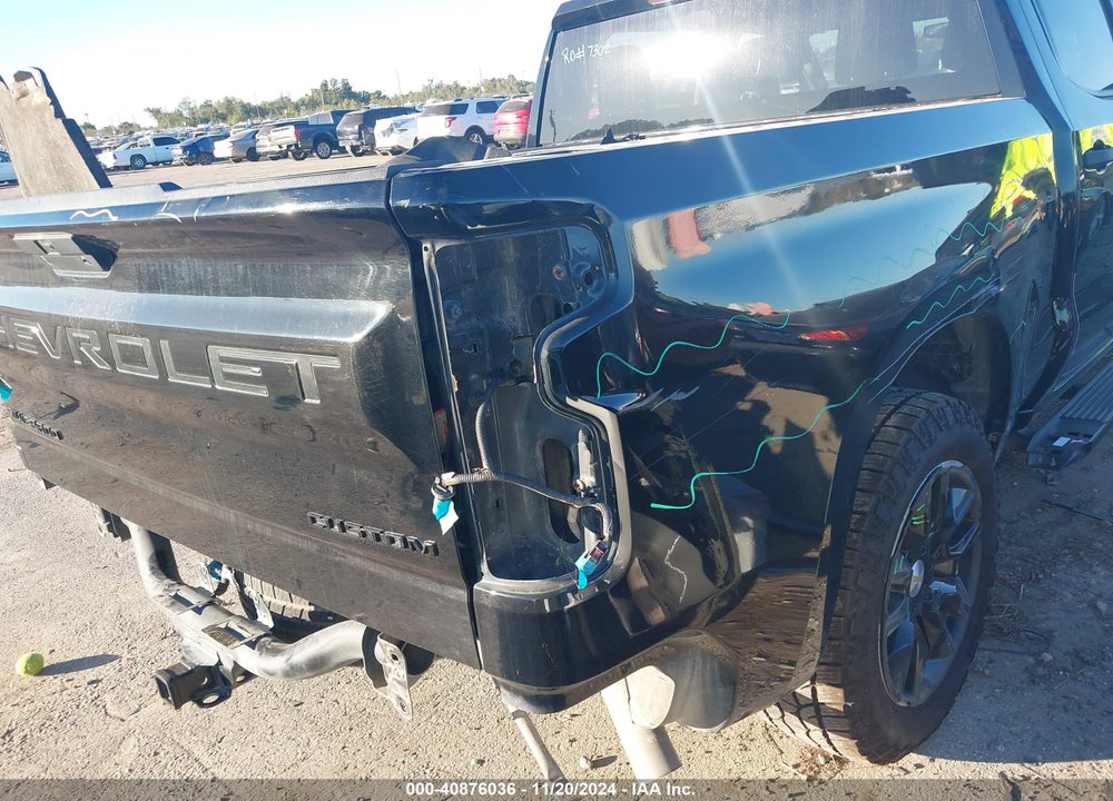 2021 CHEVROLET SILVERADO 1500 2WD SHORT BED CUSTOM VIN: 1GCPWBEK8MZ260473