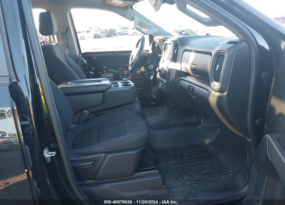 2021 CHEVROLET SILVERADO 1500 2WD SHORT BED CUSTOM VIN: 1GCPWBEK8MZ260473