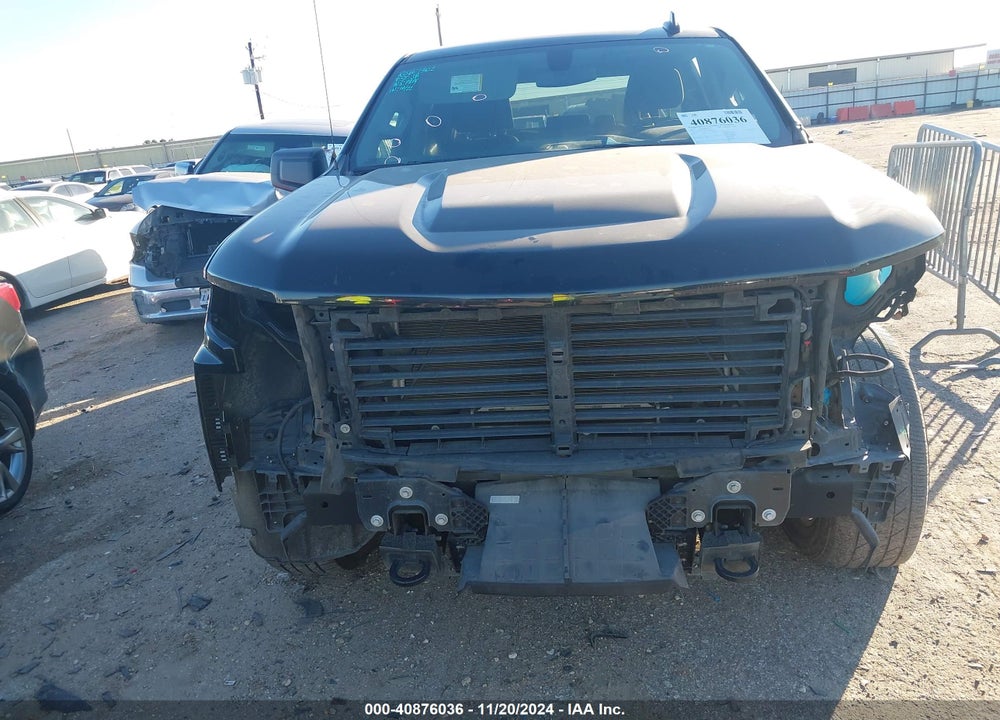2021 CHEVROLET SILVERADO 1500 2WD SHORT BED CUSTOM VIN: 1GCPWBEK8MZ260473