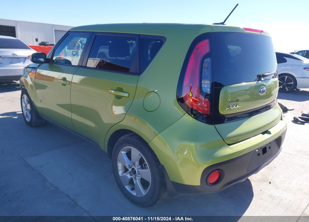 2018 KIA SOUL VIN: KNDJN2A26J7894306