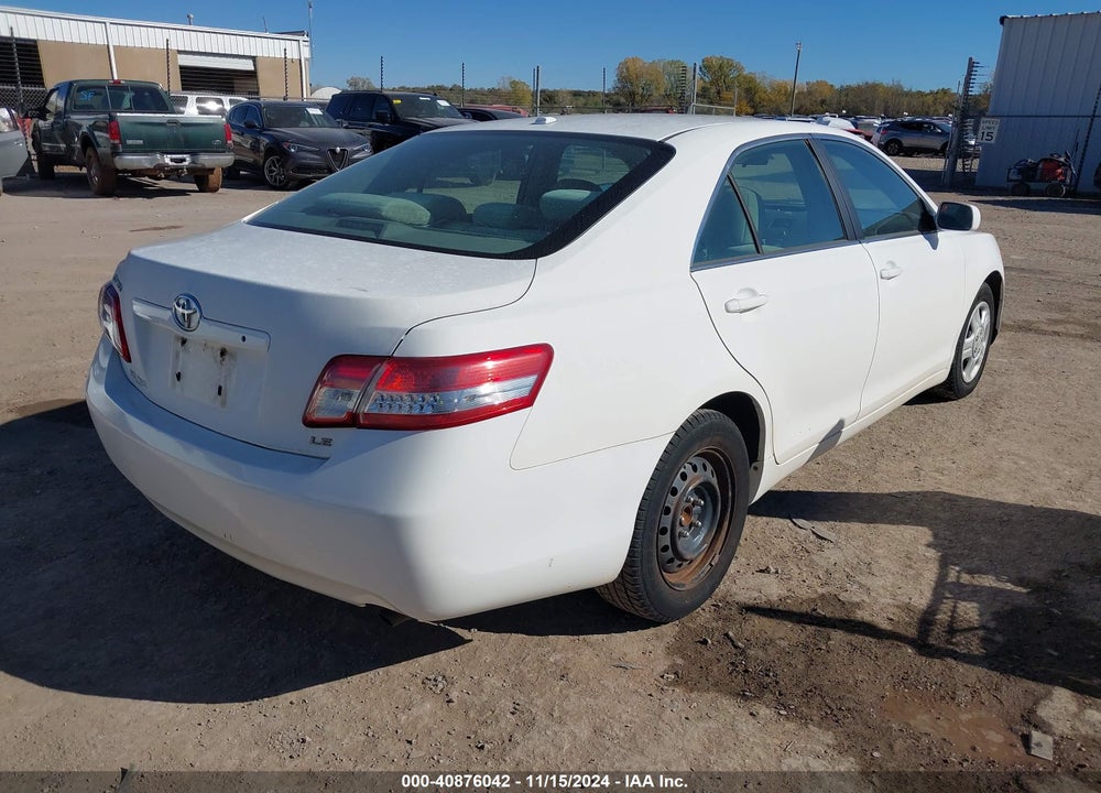 2010 TOYOTA CAMRY LE VIN: 4T1BF3EK2AU522122