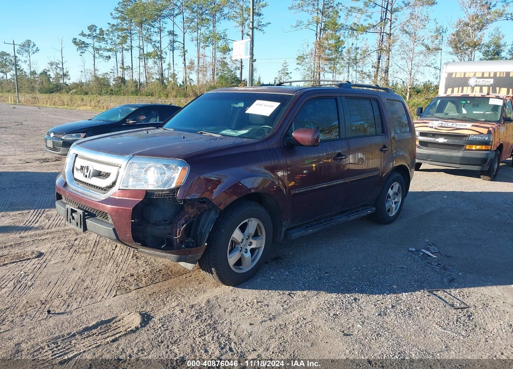 2011 HONDA PILOT EX-L VIN: 5FNYF4H64BB030754