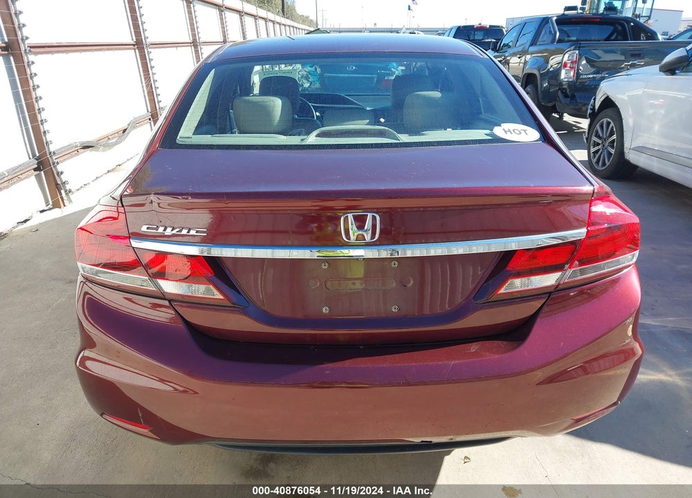 2015 HONDA CIVIC EX-L VIN: 19XFB2F9XFE077917