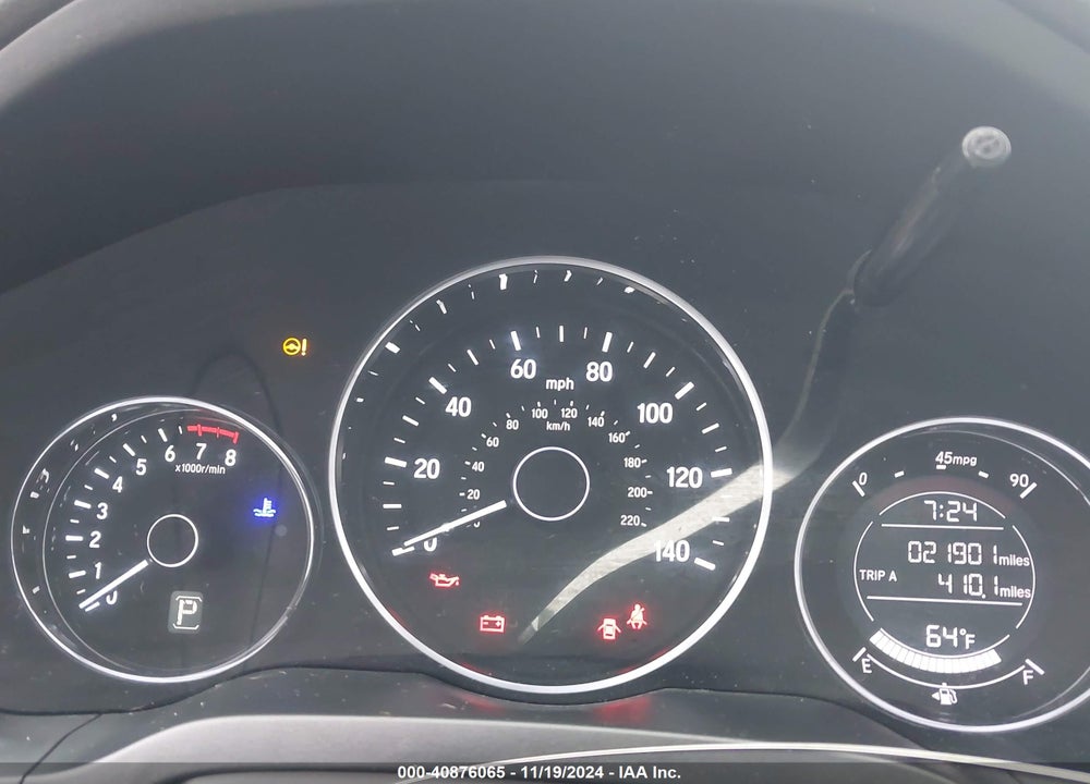 2021 HONDA HR-V 2WD LX VIN: 3CZRU5H30MM721410