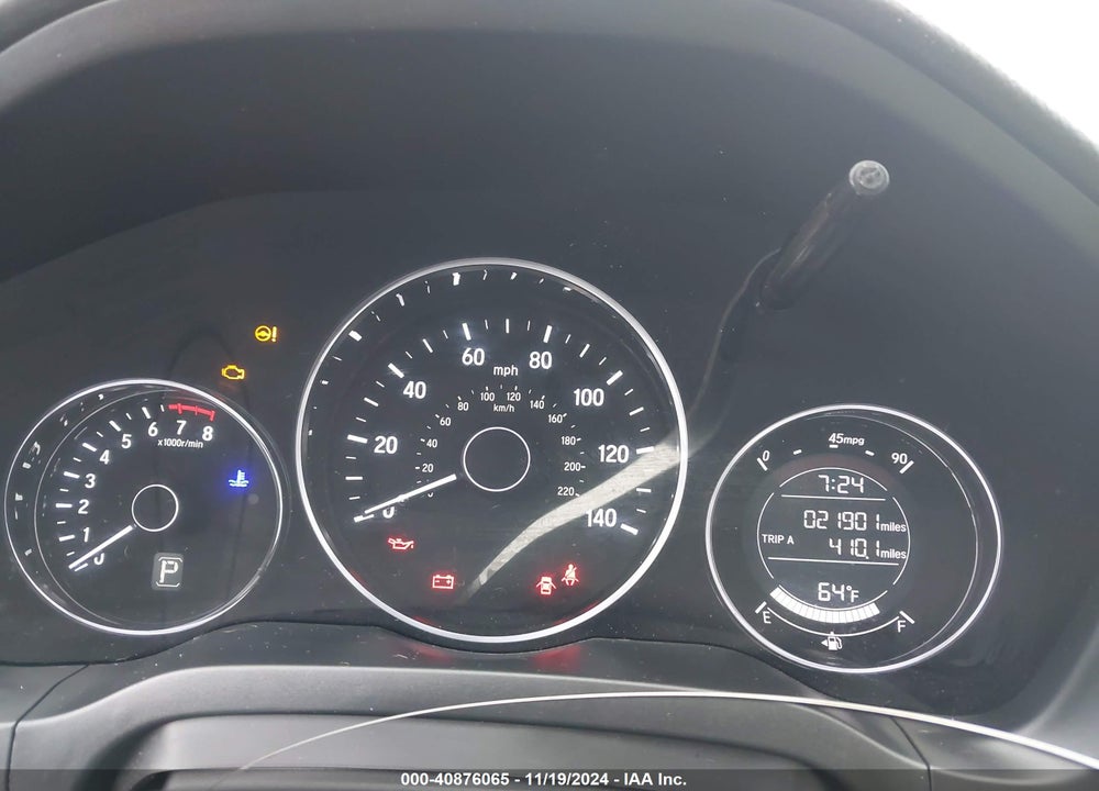 2021 HONDA HR-V 2WD LX VIN: 3CZRU5H30MM721410