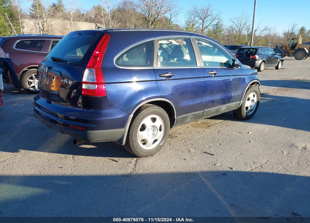 2011 HONDA CR-V LX VIN: 5J6RE4H34BL076976